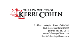 Diseño de Logo por webpagesol para The Law Offices of Kerri Cohen | Diseño #3887431