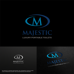 Majestic portable restrooms | Logo Design by carlomagno