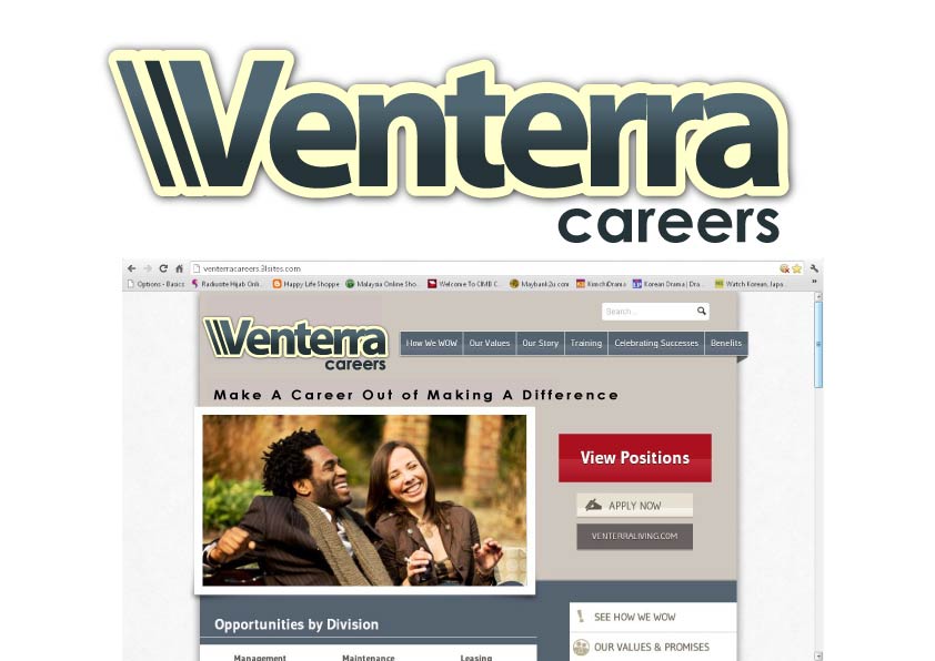 Logo-Design von QissDesign Solution für Venterra Realty | Design #986101