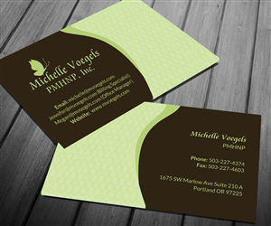 Business Card Design Transition to Wellness  | Business Card Design by Sarah Haroon
