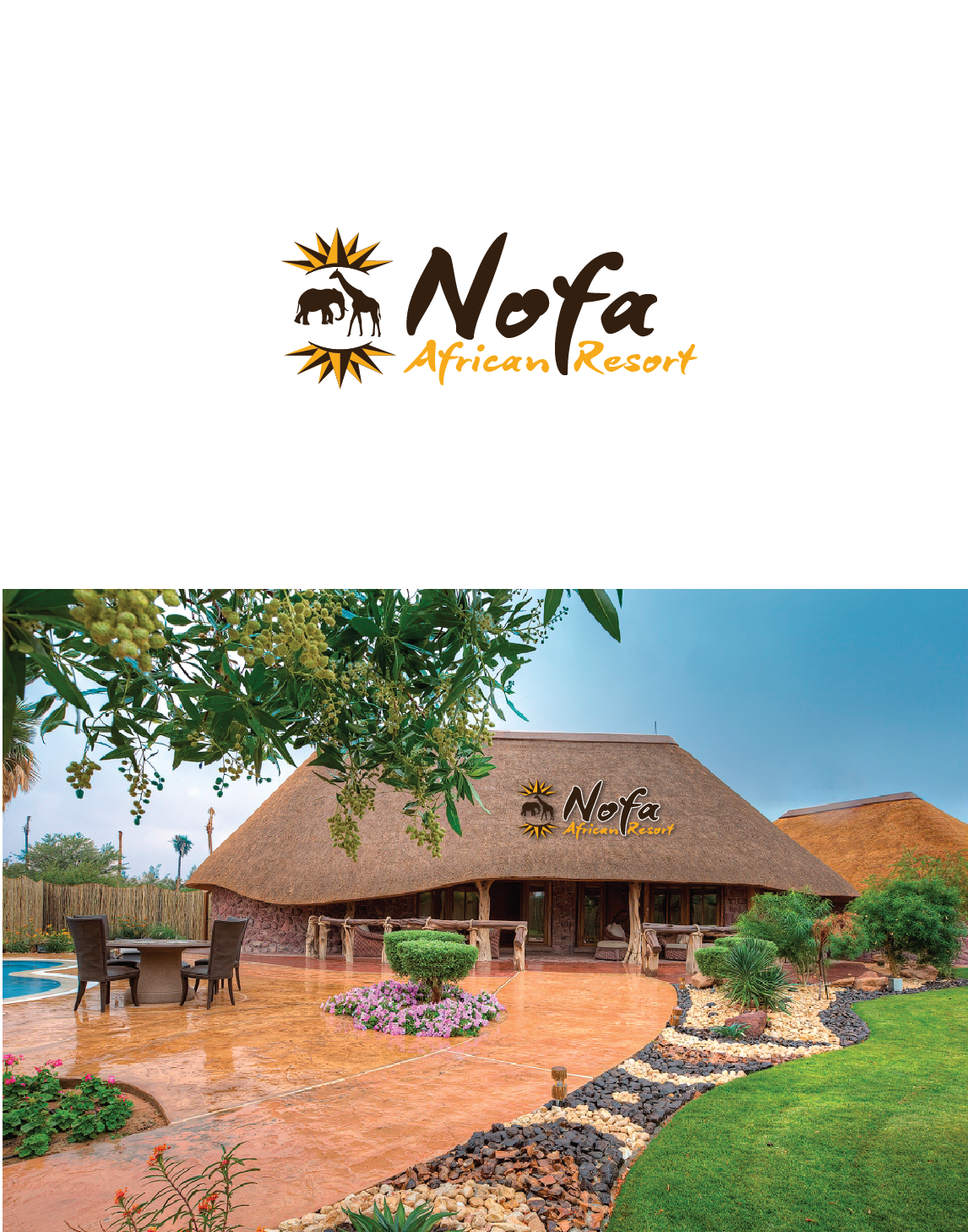 Logo Design by R.K for Nofa Resorts | Design #3758015
