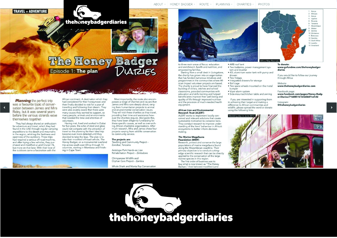 Logo Design by nvisiondesign.co.uk for Honey Badger Charity Fund Raising | Design #3752683