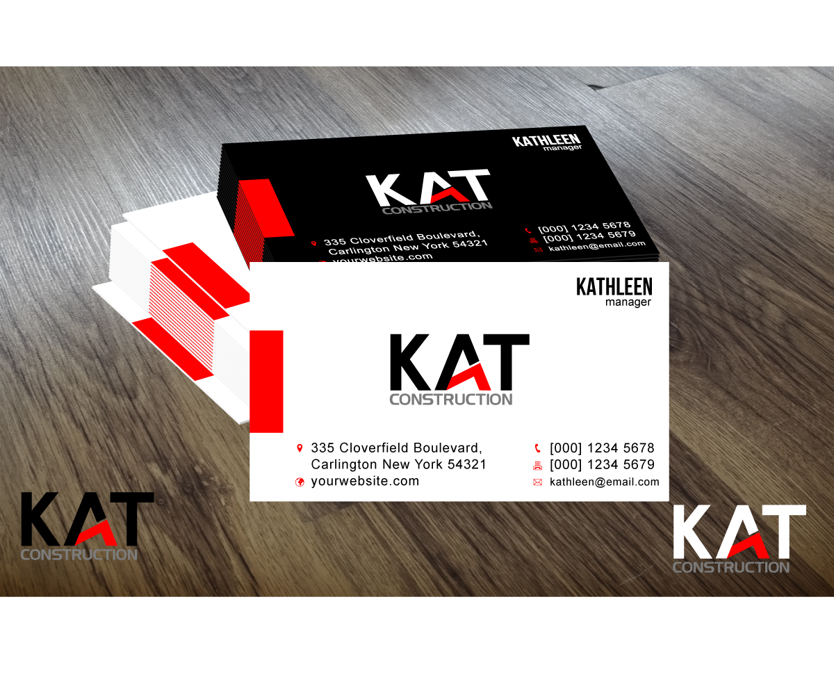 Logo Design by (bboy) for KAT Construction | Design: #3842709