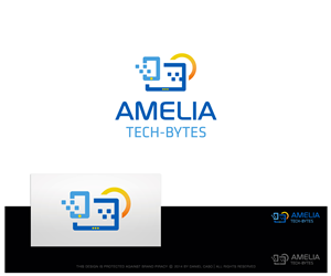 Logo-Design von Daniel Caso Design für Amelia Tech-Bytes | Design: #3767990