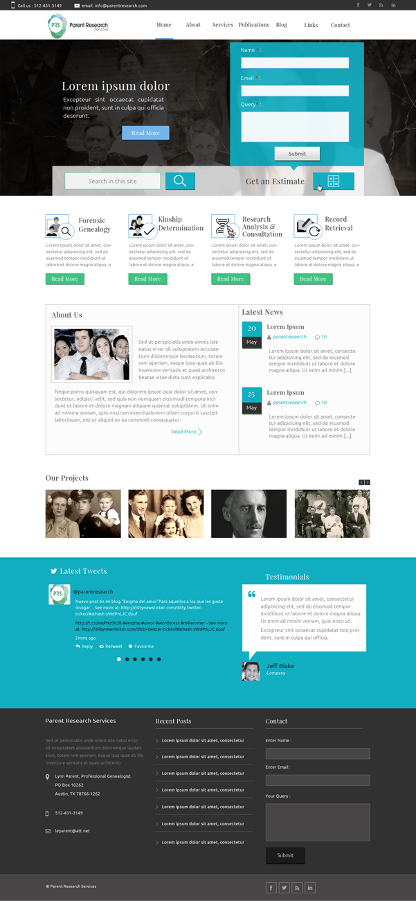 Web Design by Pixie Vyn for this project | Design #3788928