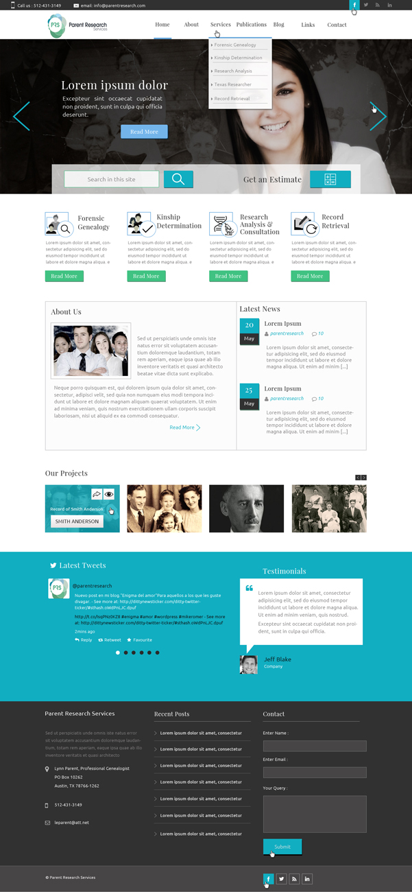 Web Design by Pixie Vyn for this project | Design #3788937