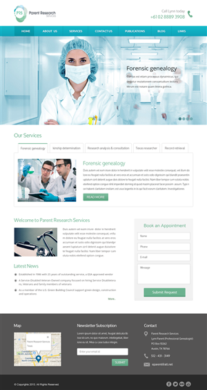 Web Design by Infinity Pix for this project | Design: #3763973
