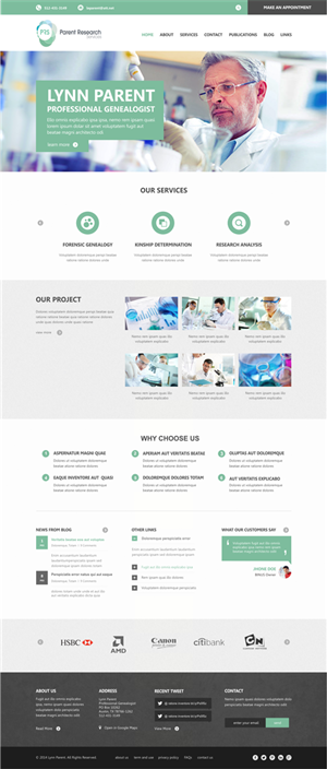 Web Design by Silverfox Studio for this project | Design: #3815020