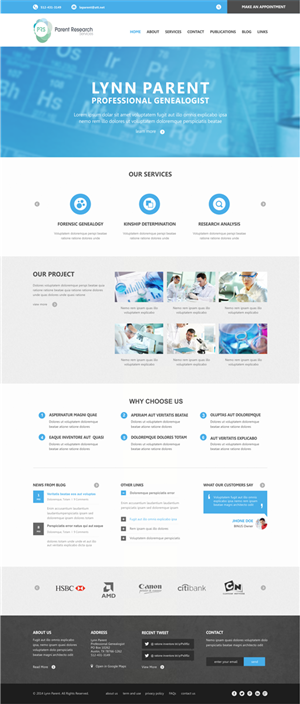 Web Design by Silverfox Studio for this project | Design: #3815042