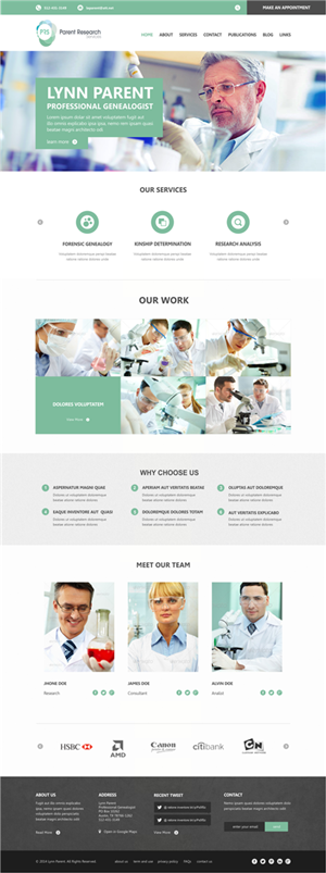 Web Design by Silverfox Studio for this project | Design: #3815062