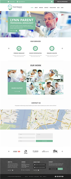 Web Design by Silverfox Studio for this project | Design: #3815069
