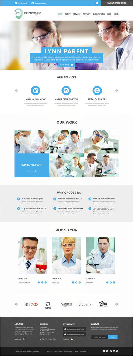 Web Design by Silverfox Studio for this project | Design #3815079