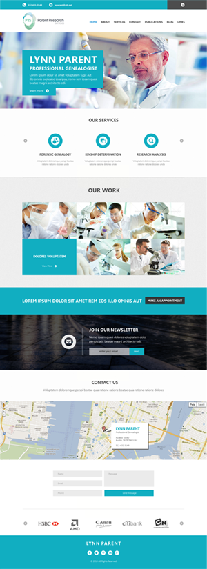Web Design by Silverfox Studio for this project | Design: #3815121
