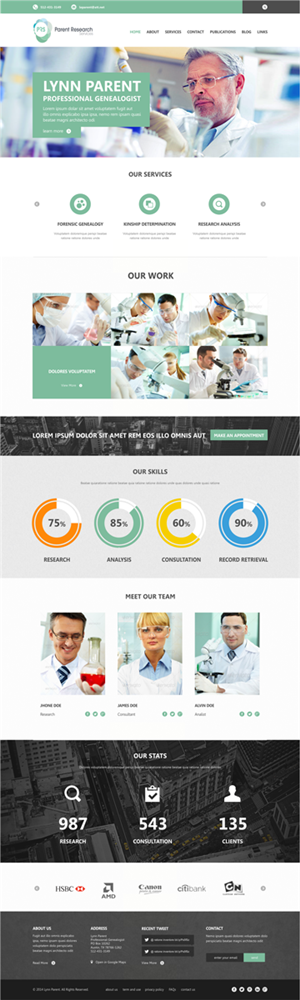 Web Design by Silverfox Studio for this project | Design: #3815143