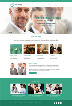 Web Design by pb for this project | Design: #3762728