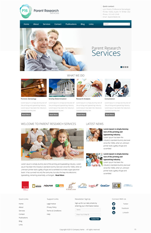 Web Design by pb for this project | Design: #3763832