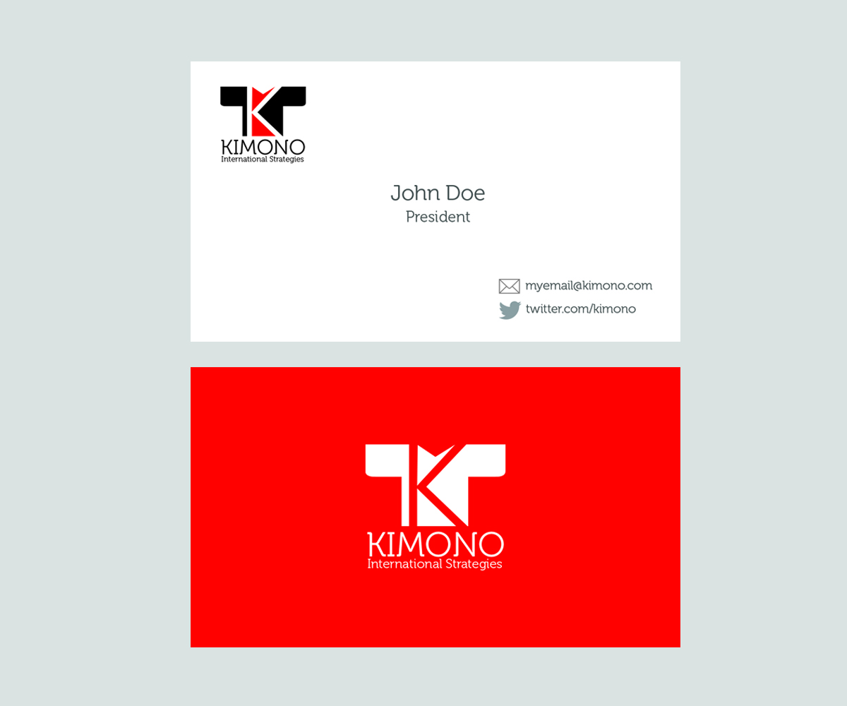Logo and Business Card Design by Storm for Kimono Group | Design #3777689