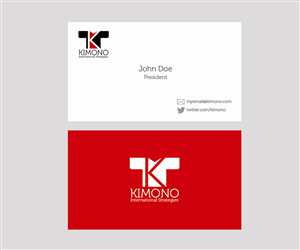 Logo- und Visitenkarten-Design von Storm für Kimono Group | Design #3777689