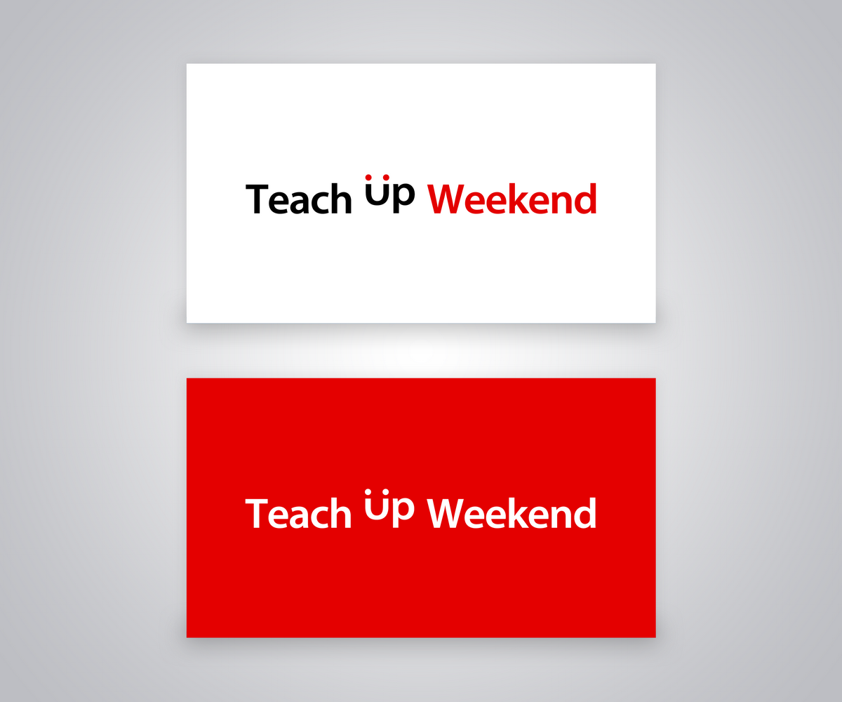 Logo Design by DiLion for Teach Up Weekend | Design #3771706
