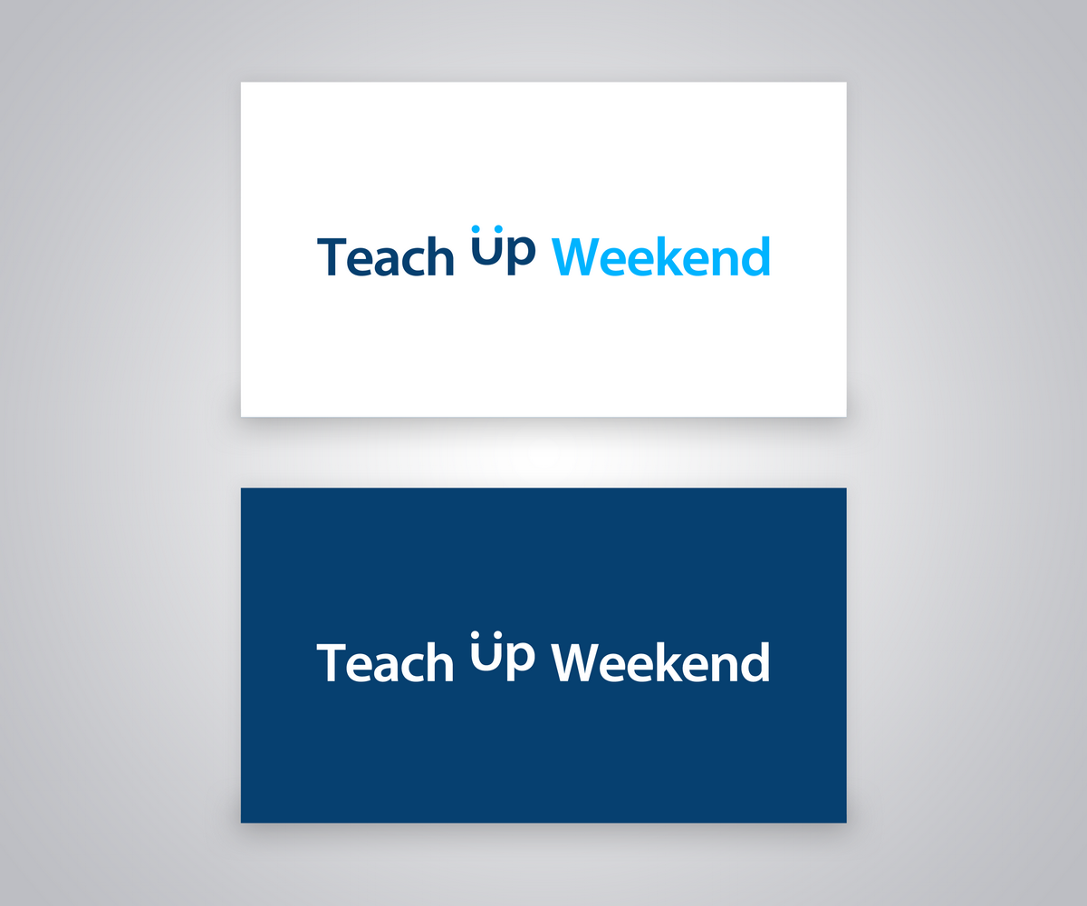 Logo Design by DiLion for Teach Up Weekend | Design #3771709