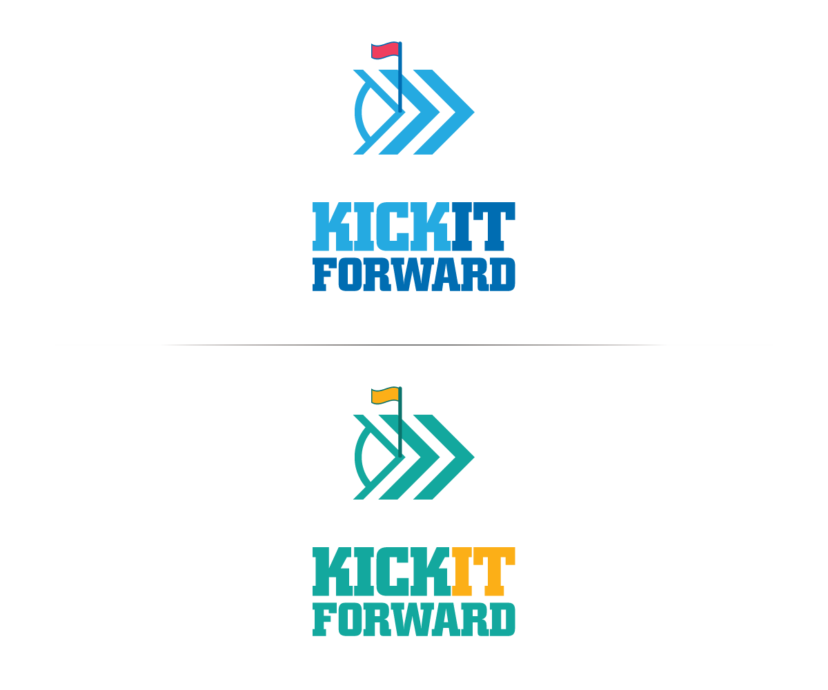 Logo Design by Neil for Kick it Forward | Design #3765579
