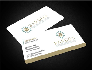Design de Carte de Visite par AwsomeD pour Bardos Massage and Wellness | Design : #3757101