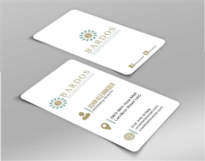 Design de Carte de Visite par AwsomeD pour Bardos Massage and Wellness | Design : #3757103