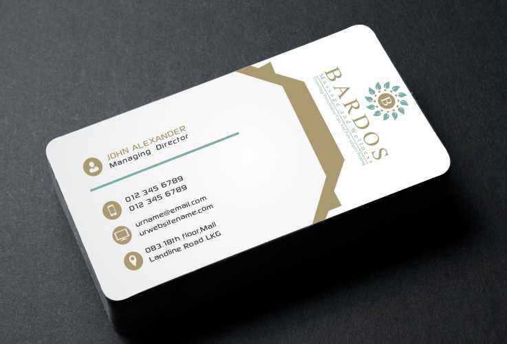 Design de Carte de Visite par AwsomeD pour Bardos Massage and Wellness | Design #3757111