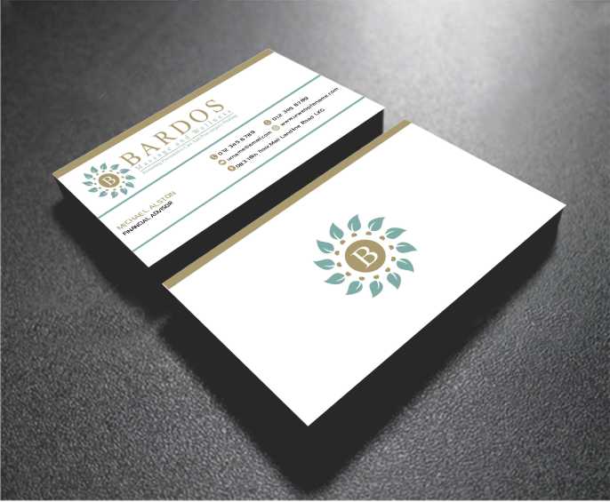 Design de Carte de Visite par AwsomeD pour Bardos Massage and Wellness | Design #3757112