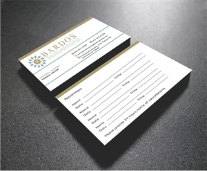 Design de Carte de Visite par AwsomeD pour Bardos Massage and Wellness | Design : #3762991