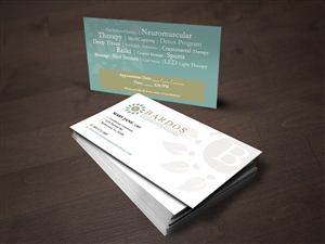 Design de Carte de Visite par Sarah Mathews pour Bardos Massage and Wellness | Design : #3752609