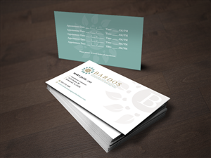 Design de Carte de Visite par Sarah Mathews pour Bardos Massage and Wellness | Design : #3765952