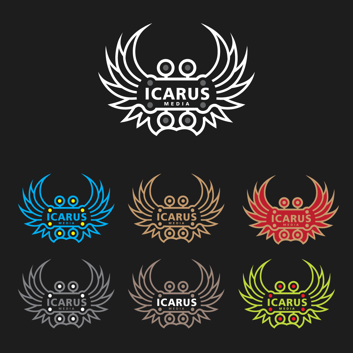 Design Graphique par sandeshnarvekar pour Icarus Media | Design #3788696