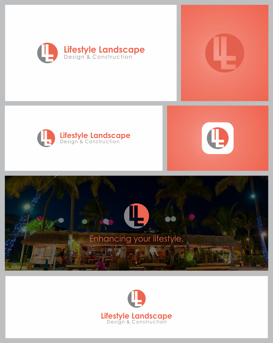 Diseño de Logo por Naavyd para Lifestyle Landscape Design & Construction | Diseño #3779186