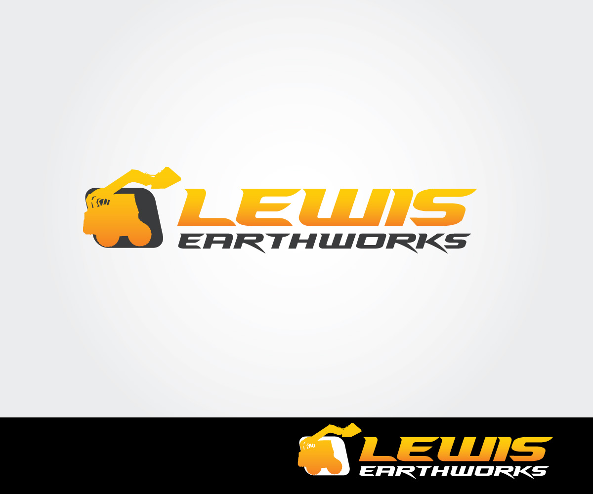 Logo Design by Sergio Coelho for Lewis earthworks | Design #3797656