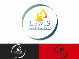 Logo Design by Eyes'n'Beard for Lewis earthworks | Design: #3777262