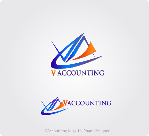 Logo Design by Hana for V Accounting Pty Ltd | Design #3797017