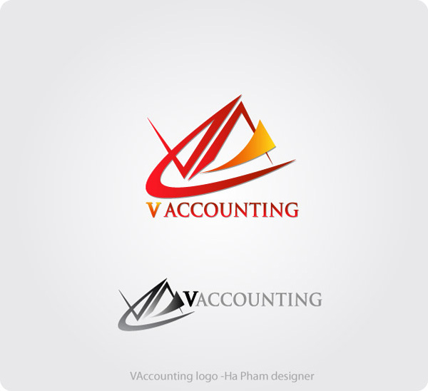 Logo Design by Hana for V Accounting Pty Ltd | Design #3801992