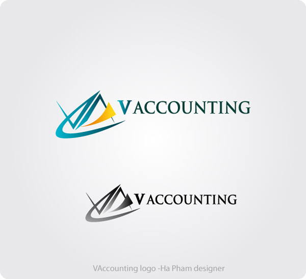 Logo Design by Hana for V Accounting Pty Ltd | Design #3807025