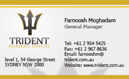 Business Card Design by Farnoosh M for this project | Design #996464