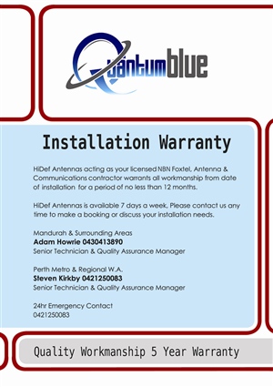 Flyer Design by PAB for Quantum Blue PTY LTD | Design: #3770915