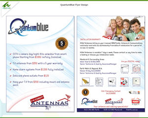 Flyer Design by AditiArts for Quantum Blue PTY LTD | Design #3779549