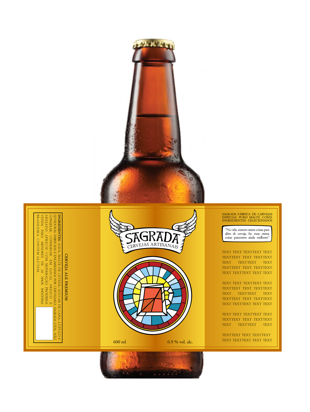 Label Design by TALIA for Sagrada | Design #3798645