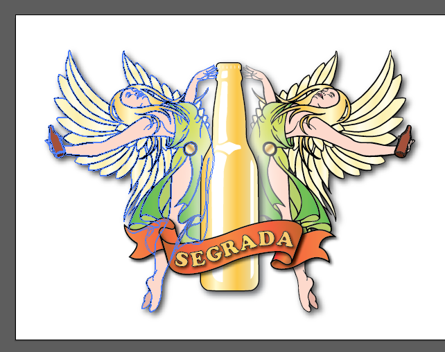 Label Design by Ingrid Jones for Sagrada | Design #3804502