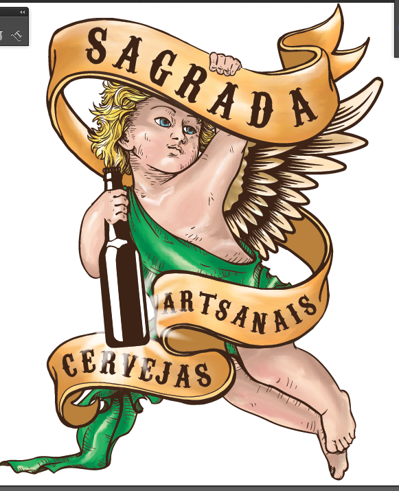Label Design by Ingrid Jones for Sagrada | Design #3808996