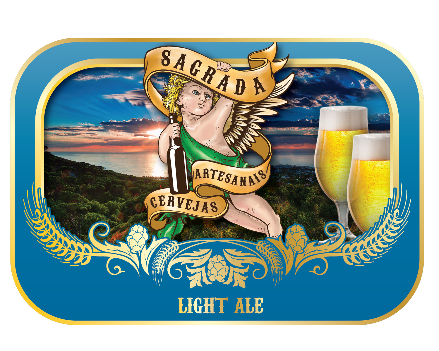 Diseño de Etiqueta por Ingrid Jones para Sagrada | Diseño #3817553