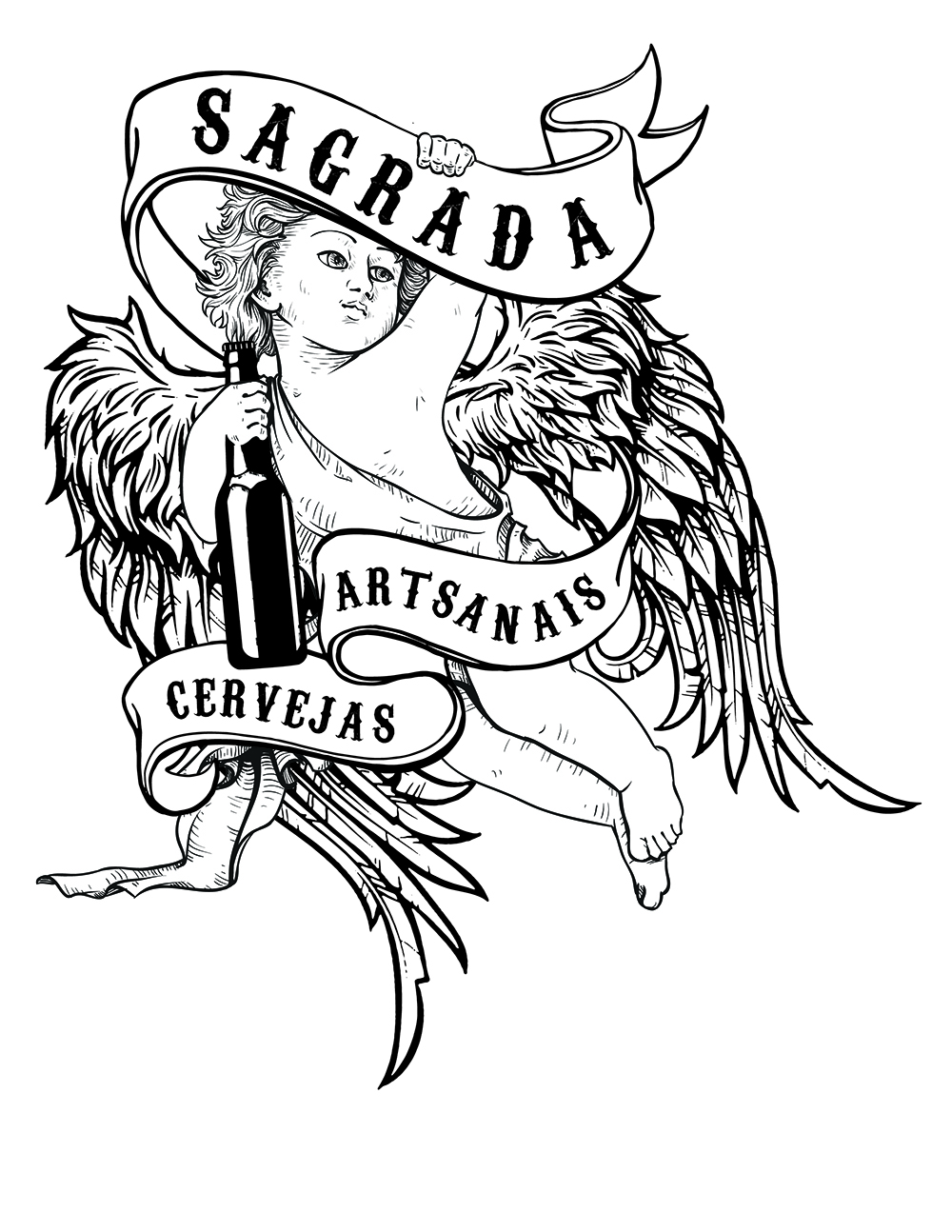 Label Design by Ingrid Jones for Sagrada | Design #3844005