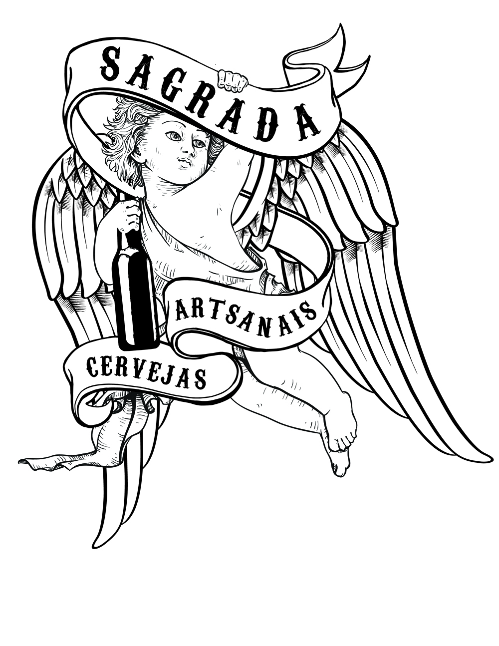 Label Design by Ingrid Jones for Sagrada | Design #3844009