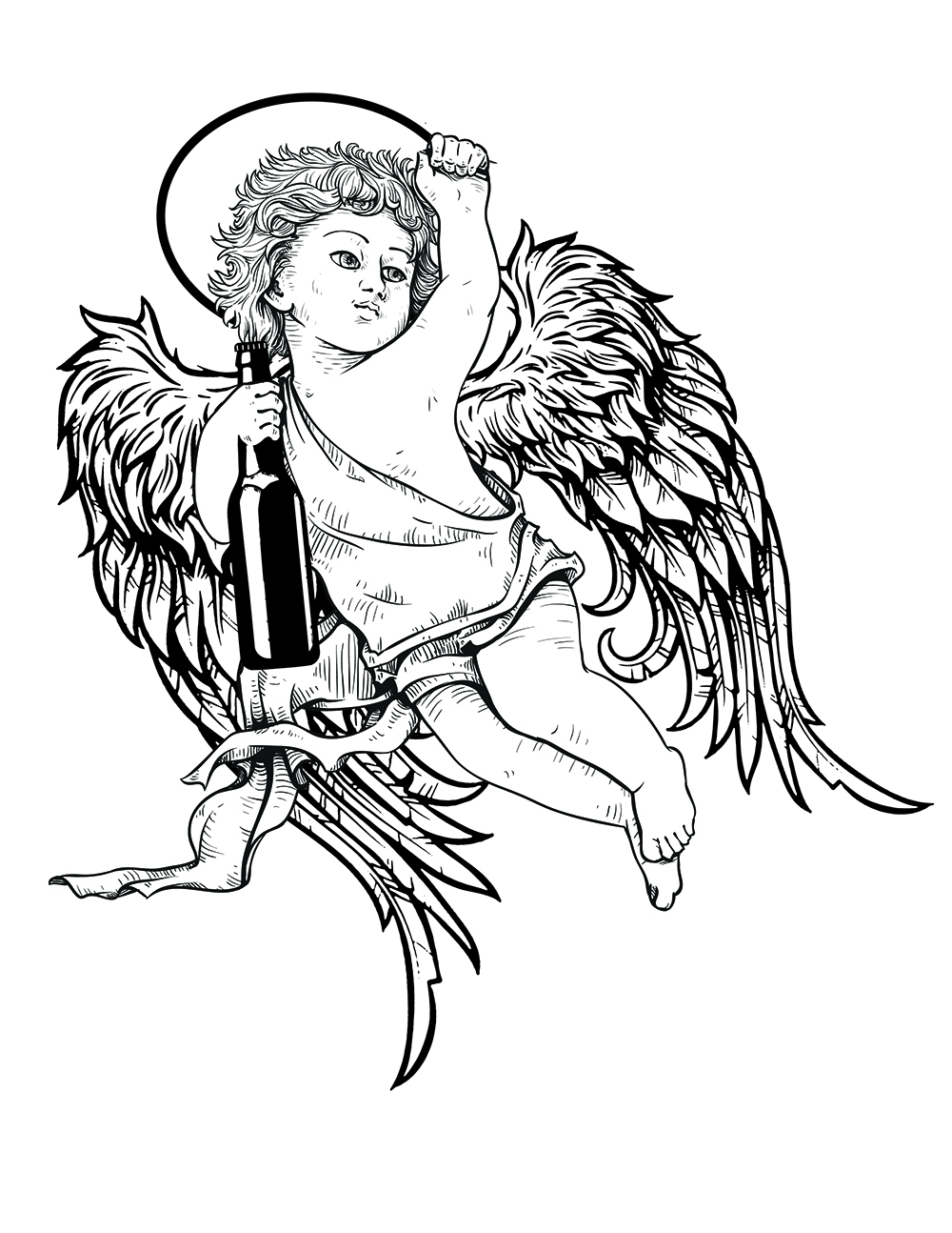 Label Design by Ingrid Jones for Sagrada | Design #3844012