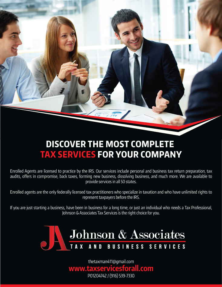 Advertisement Design by JCR for Johnson & Associates Tax Services | Design #3775279